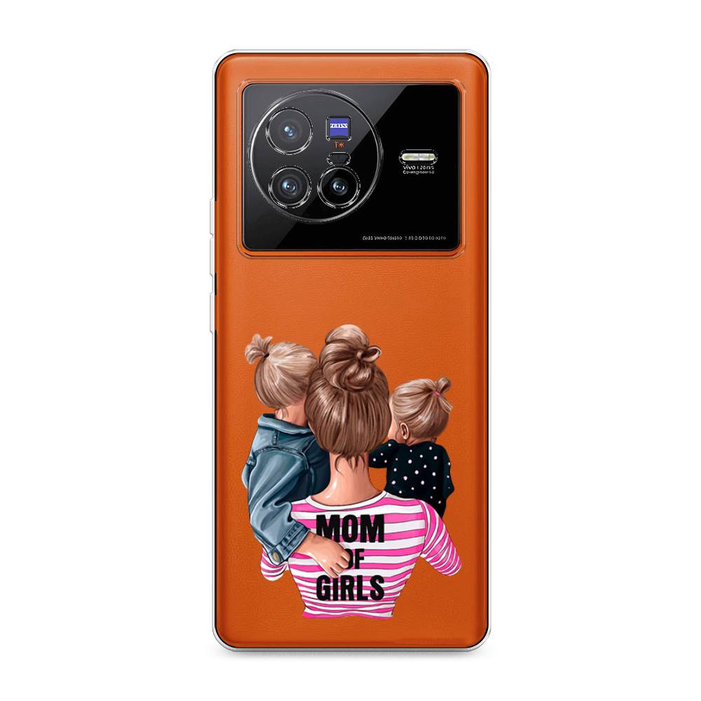 

Чехол Awog на Vivo X80 "Mom of Girls", Разноцветный, 266550-6