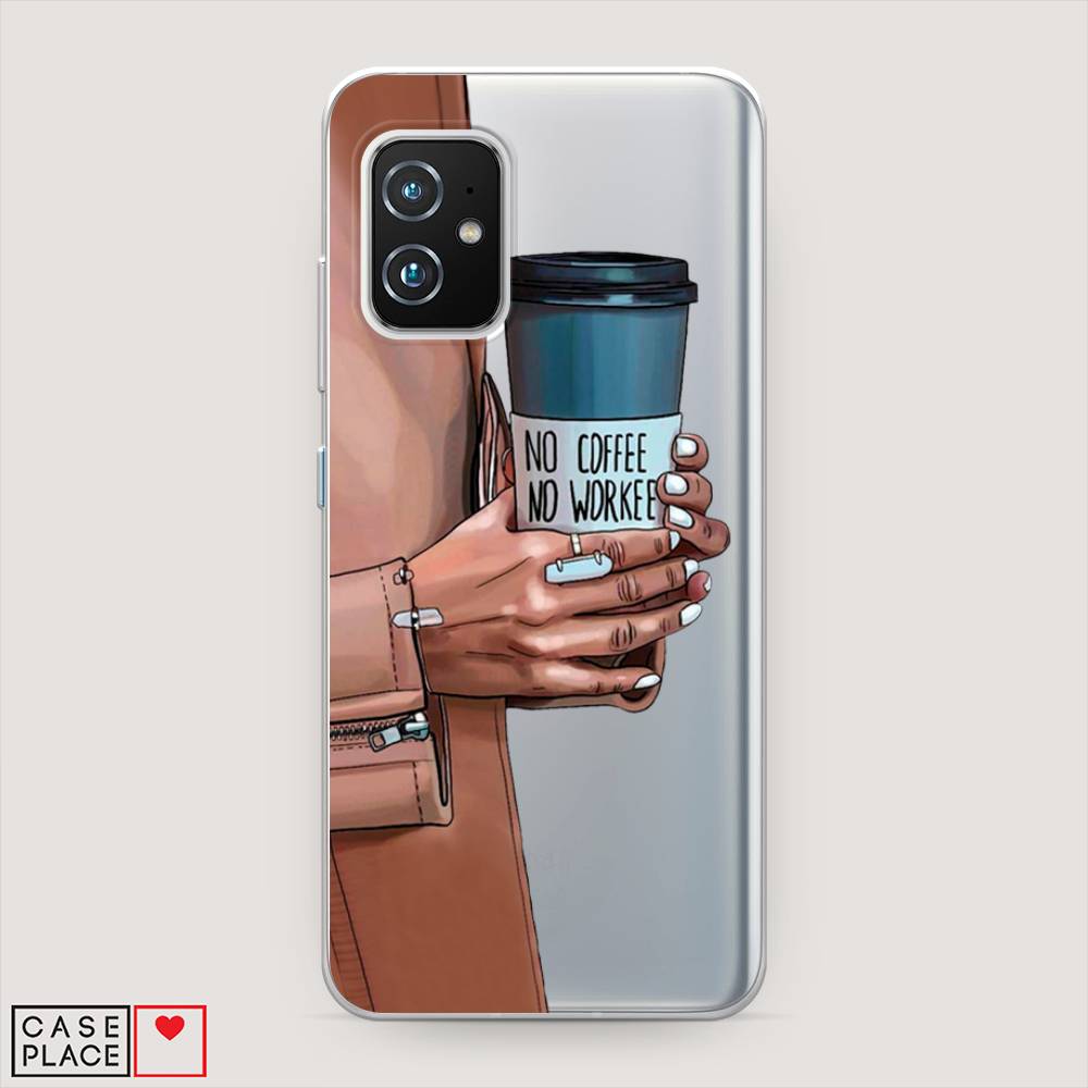 фото Чехол awog "no coffee" для asus zenfone 8 mini