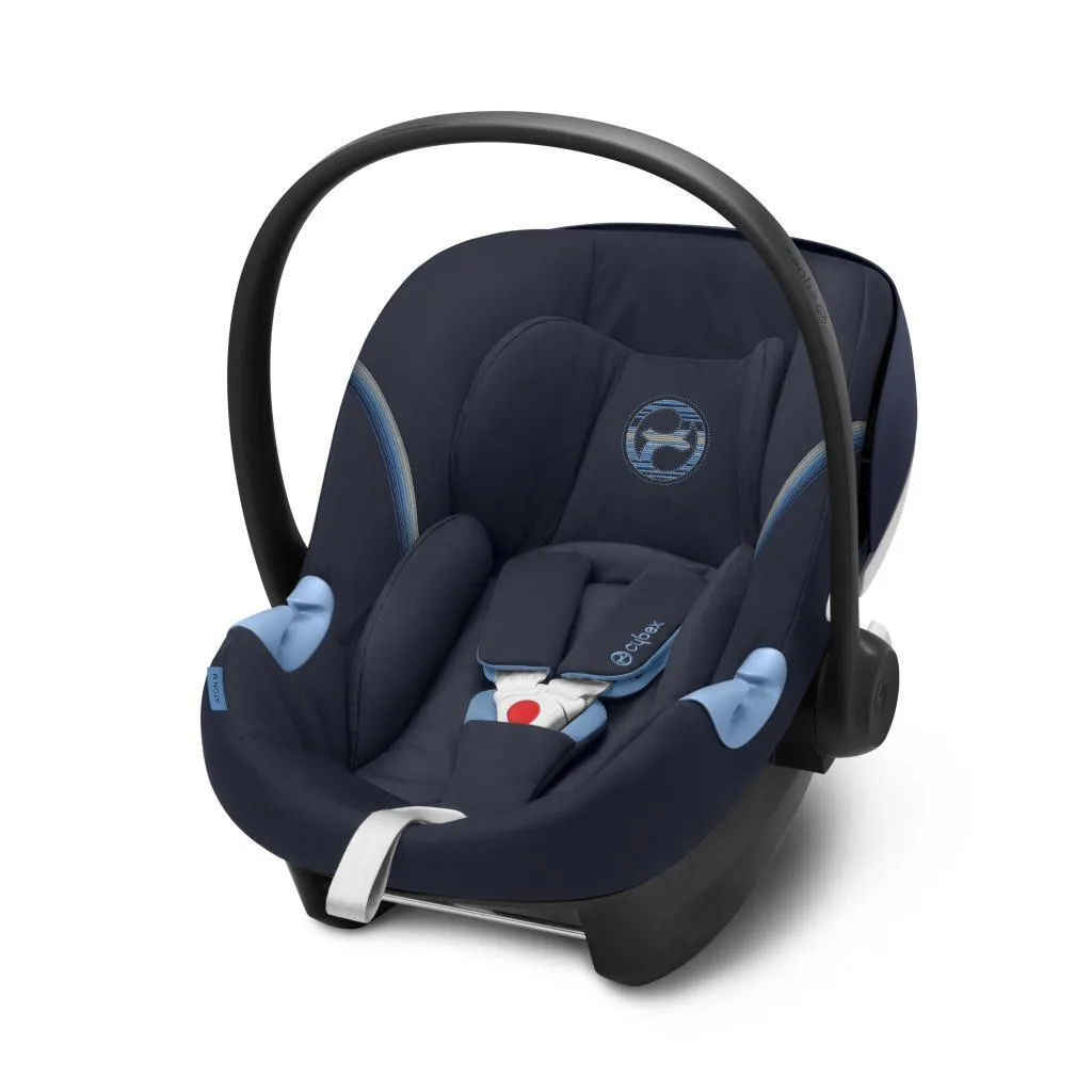 фото Автокресло cybex aton m i-size navy blue гр. 0