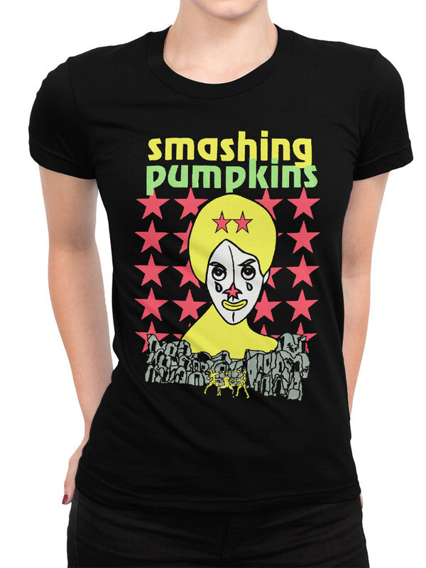 фото Футболка женская design heroes the smashing pumpkins черная 3xl