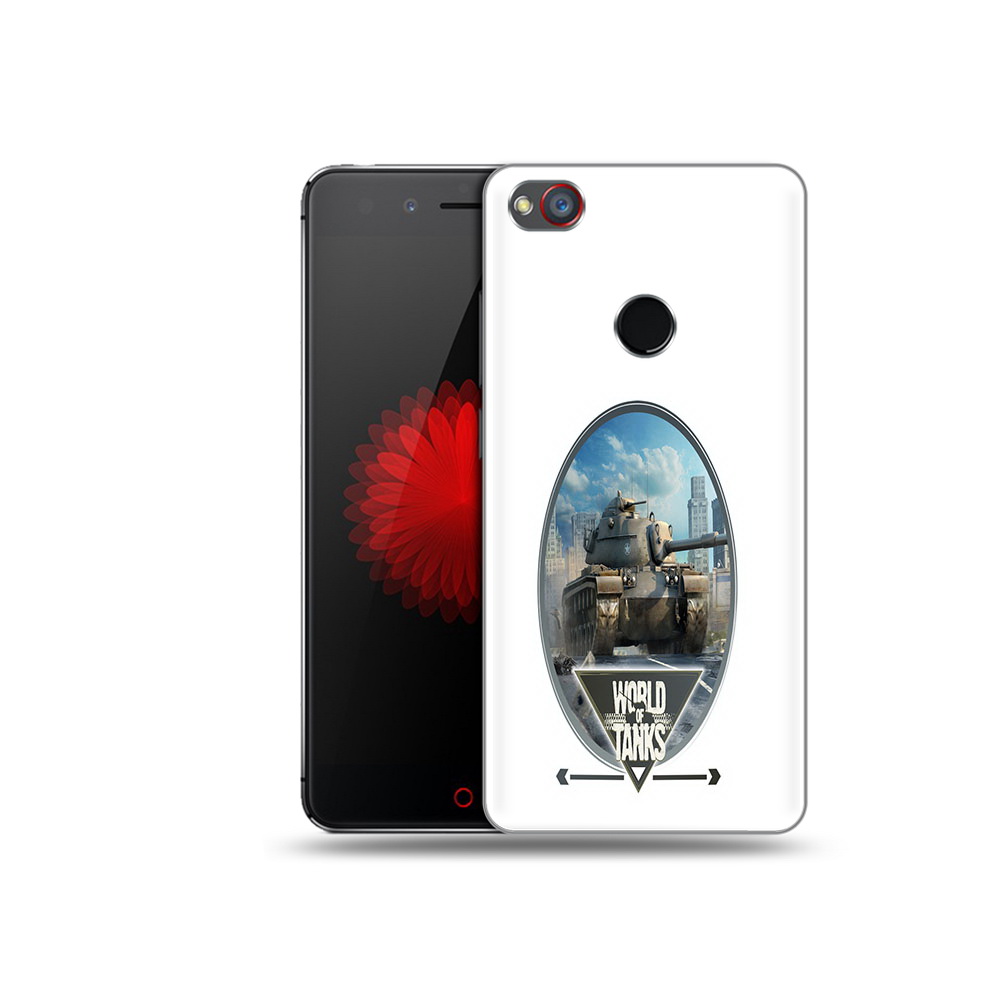 

Чехол MyPads Tocco для ZTE Nubia Z11 игра с танками (PT48017.468.375), Прозрачный, Tocco