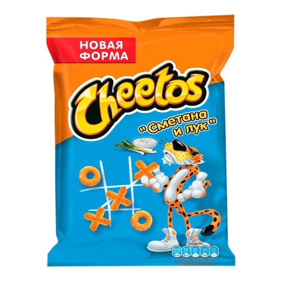 фото Палочки кукурузные cheetos сметана и лук 50г