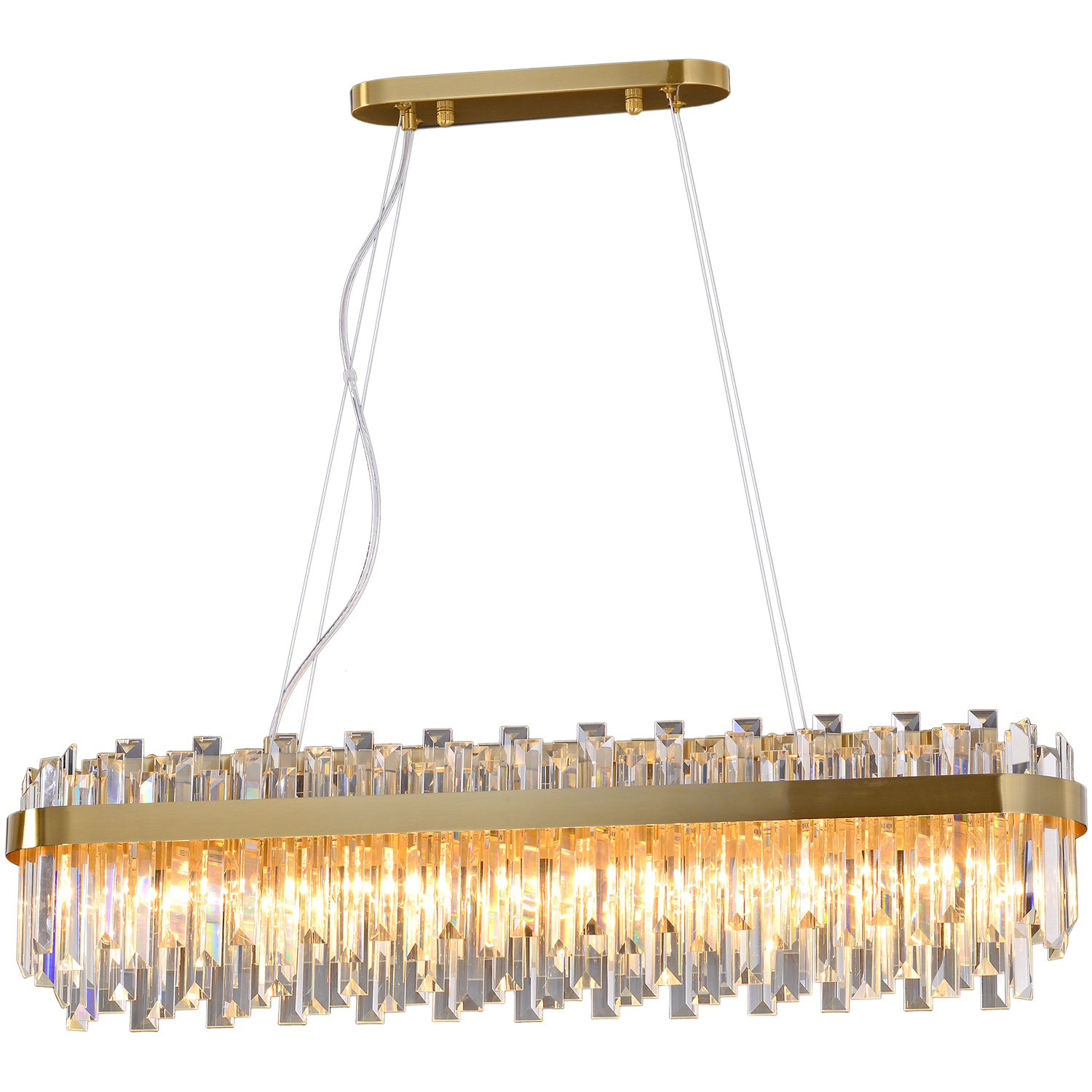 

Люстра подвесная illumico IL5189-8LLS-29 BRASS MIRAGE