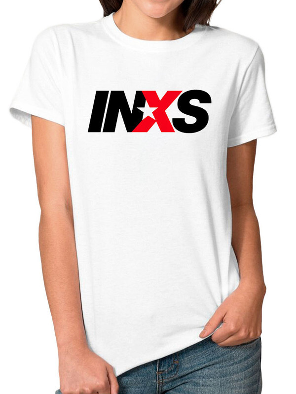 фото Футболка женская design heroes inxs белая 2xl