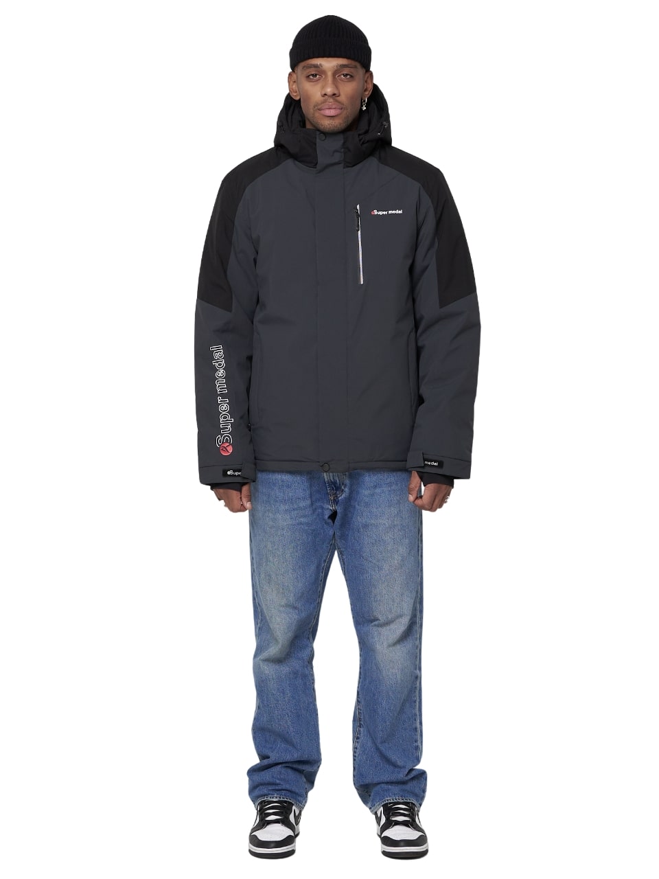 

Горнолыжная куртка мужская 88821TC, Темно-серый, 54, 88821