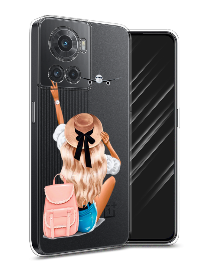 

Чехол Awog на OnePlus 10R / ВанПлас 10R "Автостопом самолетом", Разноцветный, 152950-7