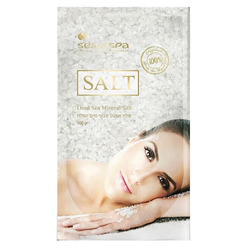 

Соль для ванн Sea of Spa Bath&Shower Dead Sea Mineral Salt Natural крупная, 25 кг