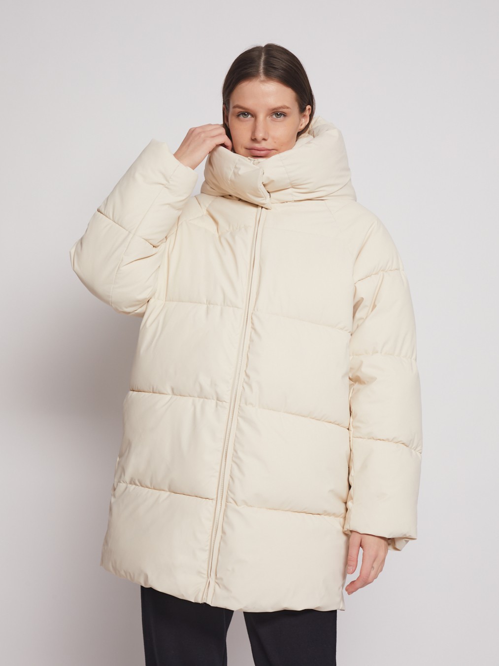 Пальто женское Zolla 02242520L124 бежевое L