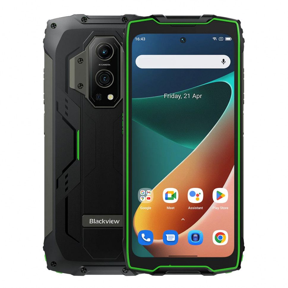 

Смартфон Blackview BV9300 LASER 12/256, зеленый, BV9300 LASER