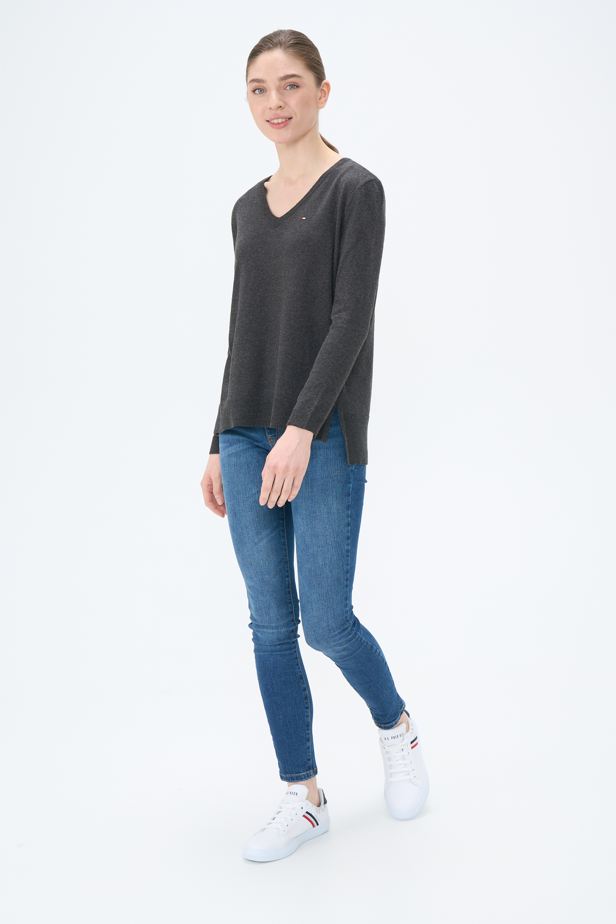 

Пуловер женский U.S. POLO Assn. G082SZ0TK0ORINAV-R серый XS, G082SZ0TK0ORINAV-R
