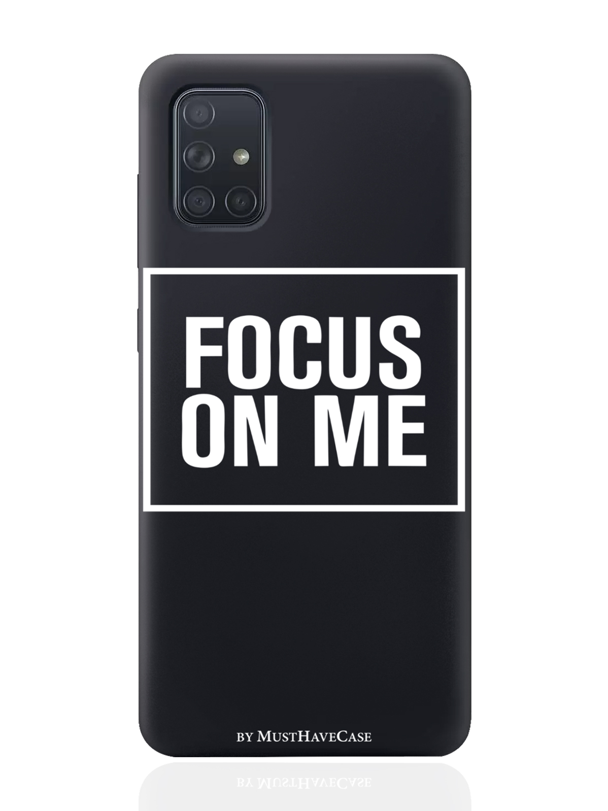 фото Чехол musthavecase для samsung galaxy a71 focus on me черный