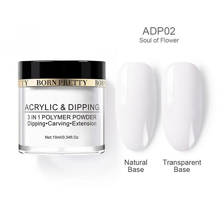 

Акриловая пудра Born Pretty Dipping system ADP-02, 10 мл