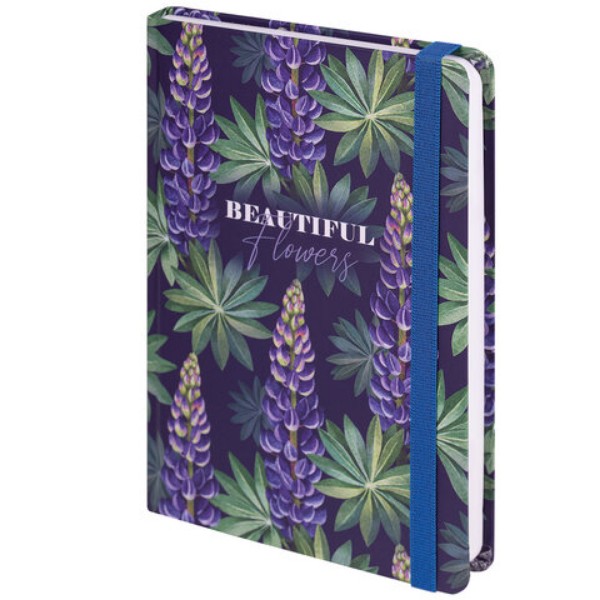 

Ежедневник недатированный Brauberg, А5 128 л, Beautiful Flowers, набор из 2 шт