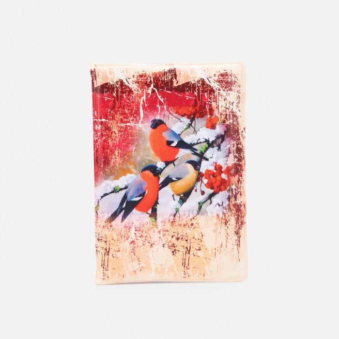 

Обложка для паспорта, цвет красный