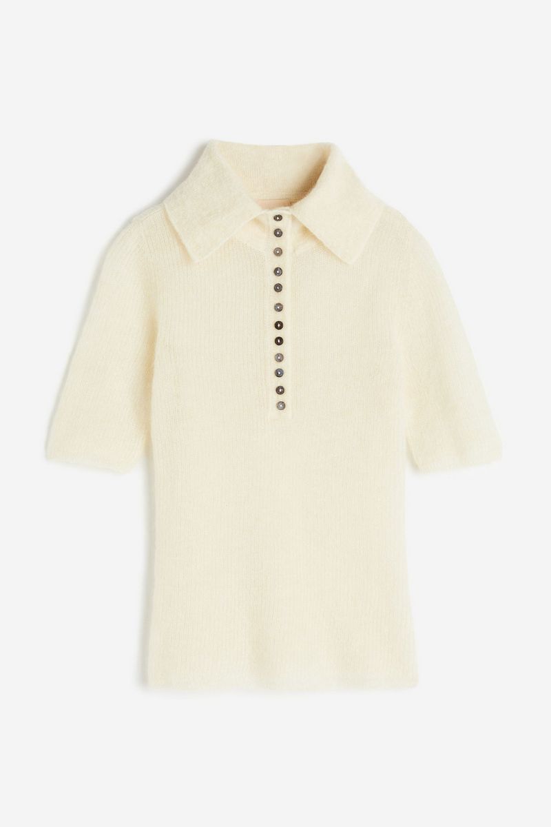 

Джемпер женский H&M 1217650 белый M, 1217650