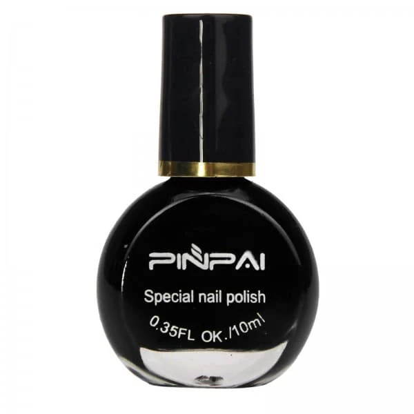 

Лак для стемпинга PinPai № 1 черный 10 мл, черный