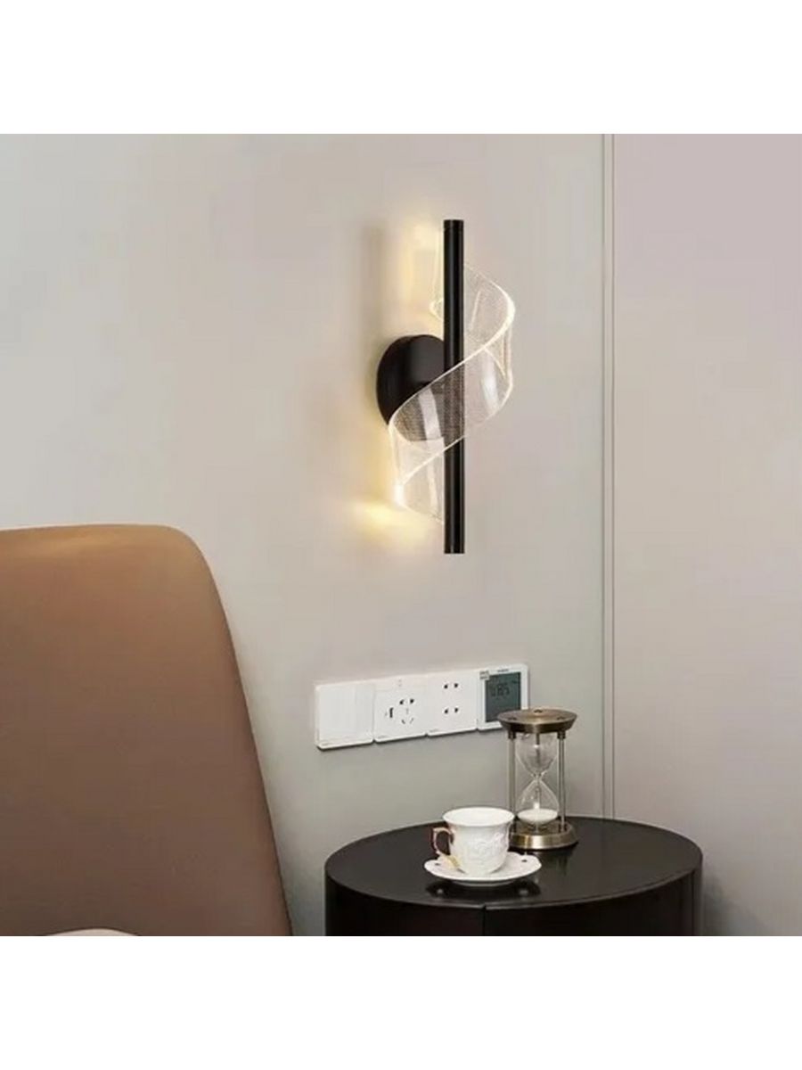 Бра настенный хрустальный для спальни EMBERENSVET 30см B829-2