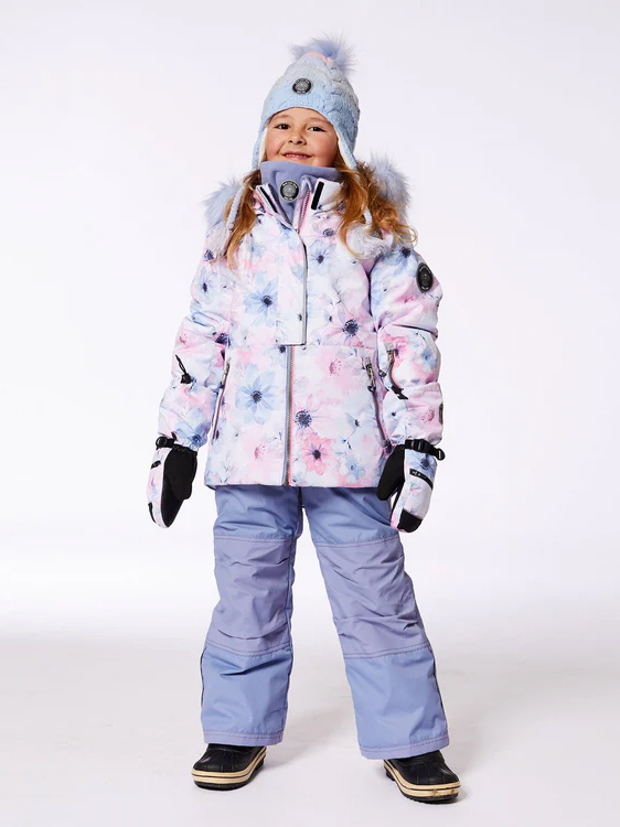 

Комплект верхней одежды детский Deux par Deux G10 W817, 467-акварельные цветы голубой, 134, Серый;голубой, G10 W817