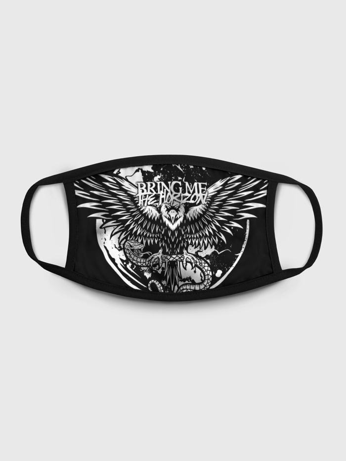 

Многоразовая маска унисекс Burnettie Bring Me The Horizon, Разноцветный, Bring Me The Horizon