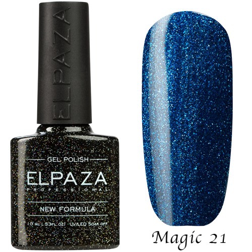 Гель-лак Elpaza Magic Stars (21) 10мл неоновоая краска для стемпинга elpaza paint 5 шт 5 мл 15 16 17 18 19
