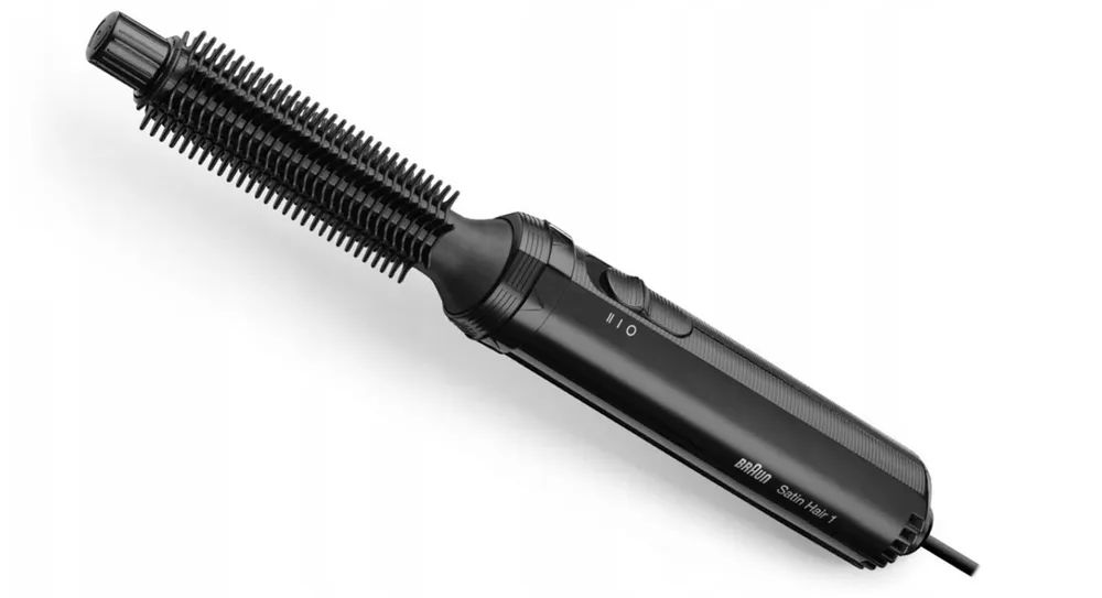 Фен-щетка Braun AS110 200 Вт черный краб для волос софия волны 7 см микс