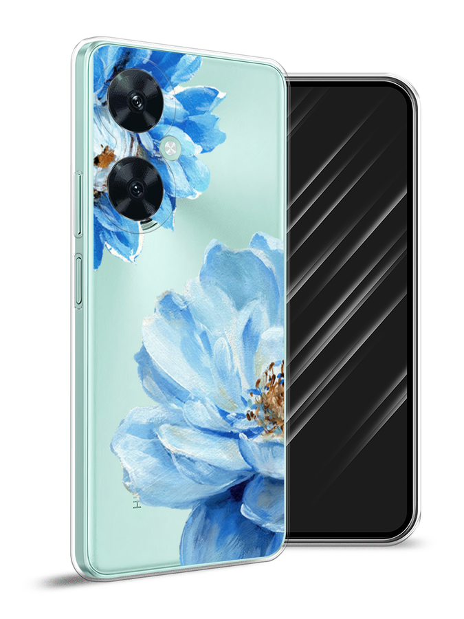 

Чехол Awog на Huawei Nova 11i "Голубые клематисы", Голубой, 6121750-8