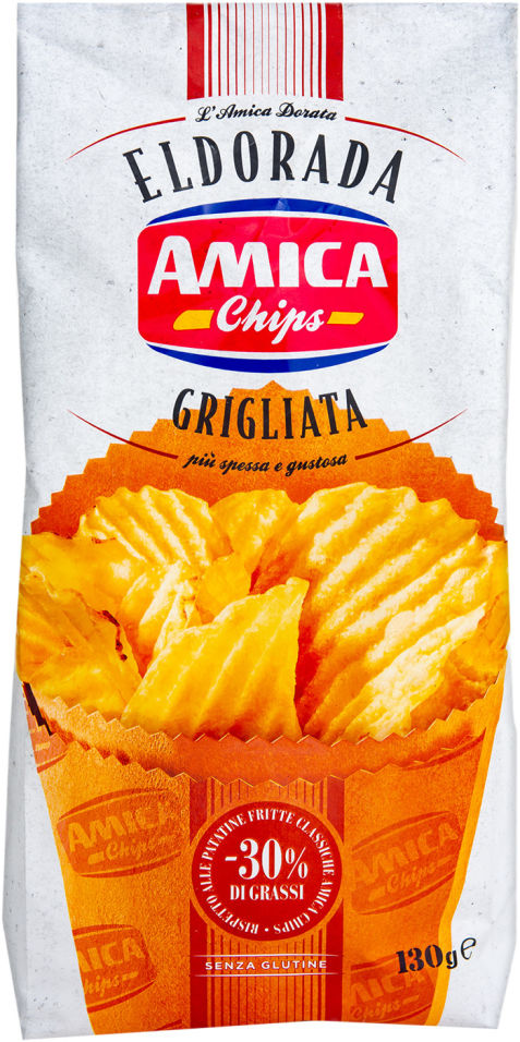 Чипсы Amica Chips Картофельные grigliate 130г 520₽