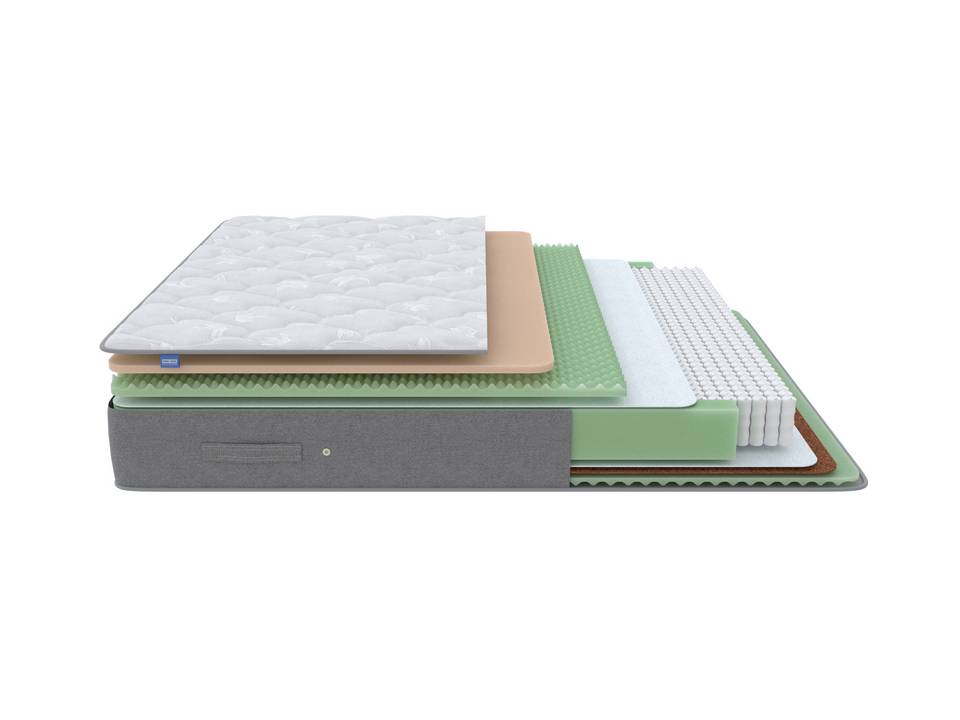 

Матрас ProSon Lux Duo M/S (Non-Stress) 180x195, Белый;черный, Lux Duo M/F