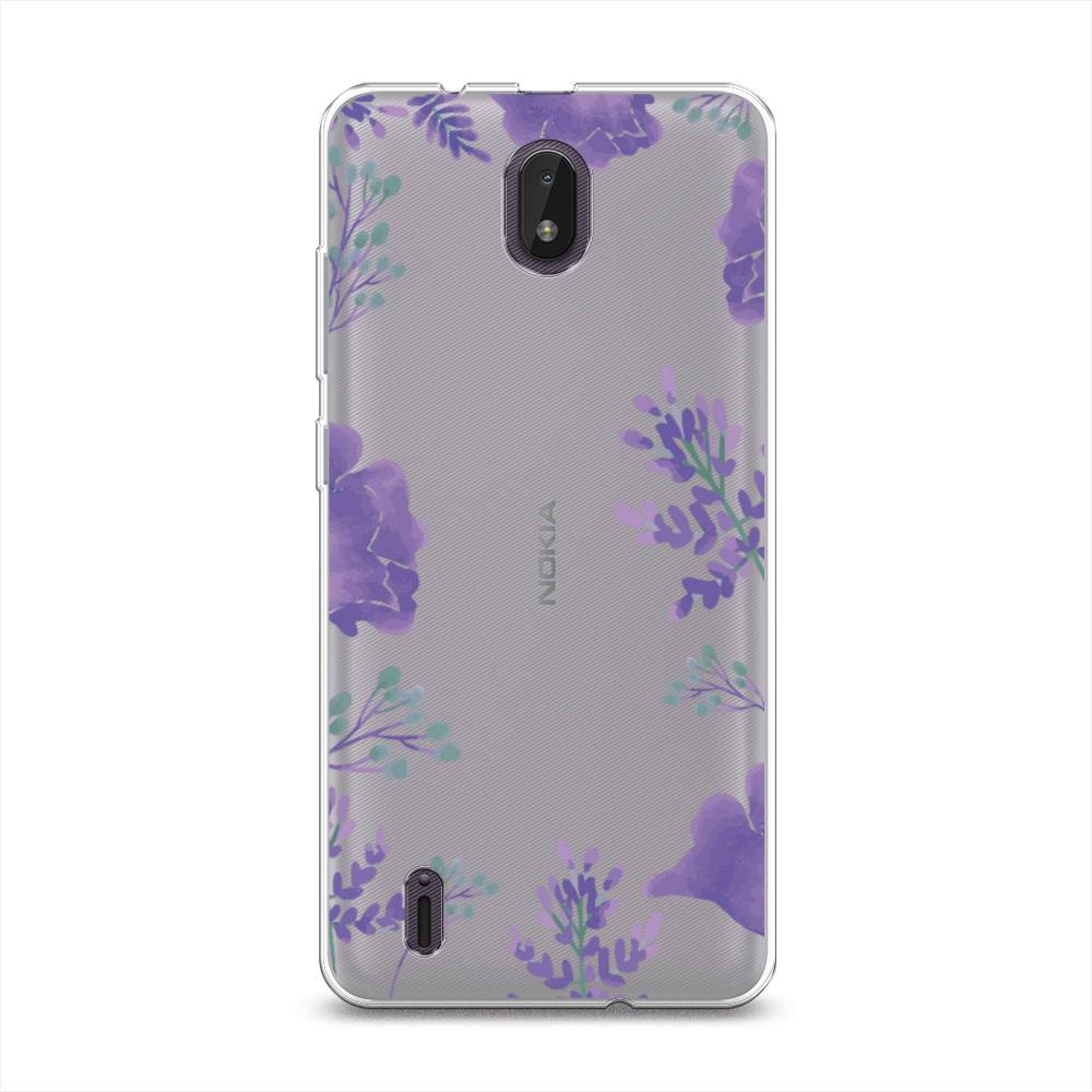 

Чехол Awog на Nokia C01 Plus / Нокиа C01 Плюс "Сиреневая цветочная рамка", Разноцветный, 125250-8