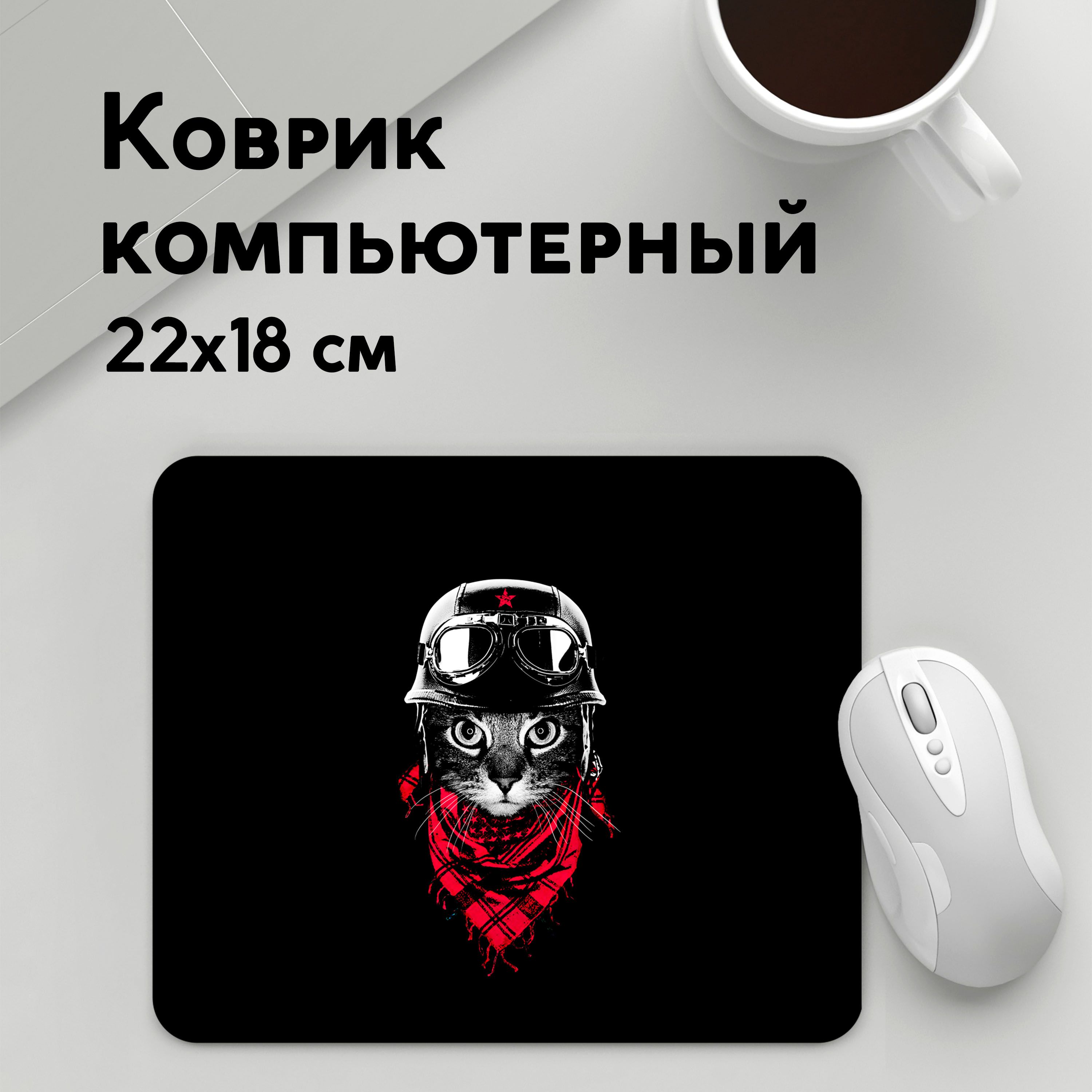 

Коврик для мышки PANiN Кот Пилот (MousePad22x18UST1UST1590395)