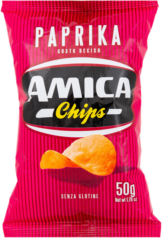 

Чипсы Amica Chips Картофельные с паприкой 50г