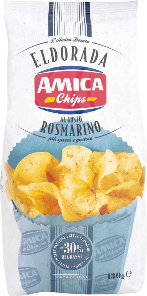 Чипсы Amica Chips со вкусом розмарина 130г