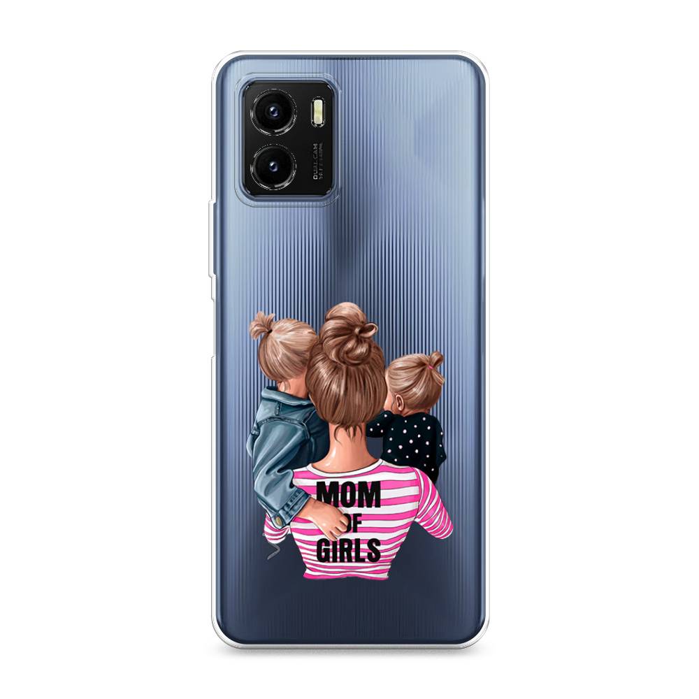 

Чехол Awog на Vivo Y10 "Mom of Girls", Разноцветный, 266450-6