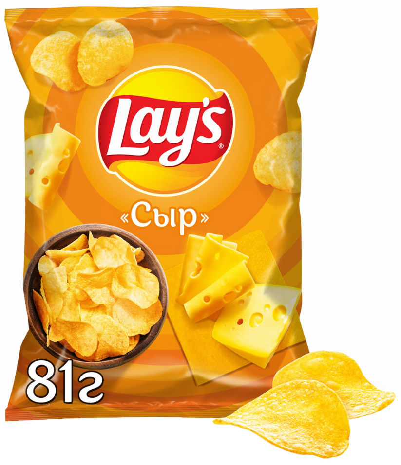 

Чипсы Lays Сыр 81г