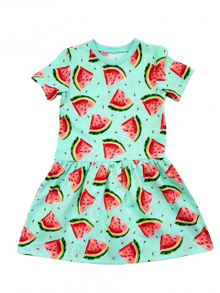 Платье детское для девочек Детский трикотаж 37 00-00000753 Цвет разноцветный размер 104