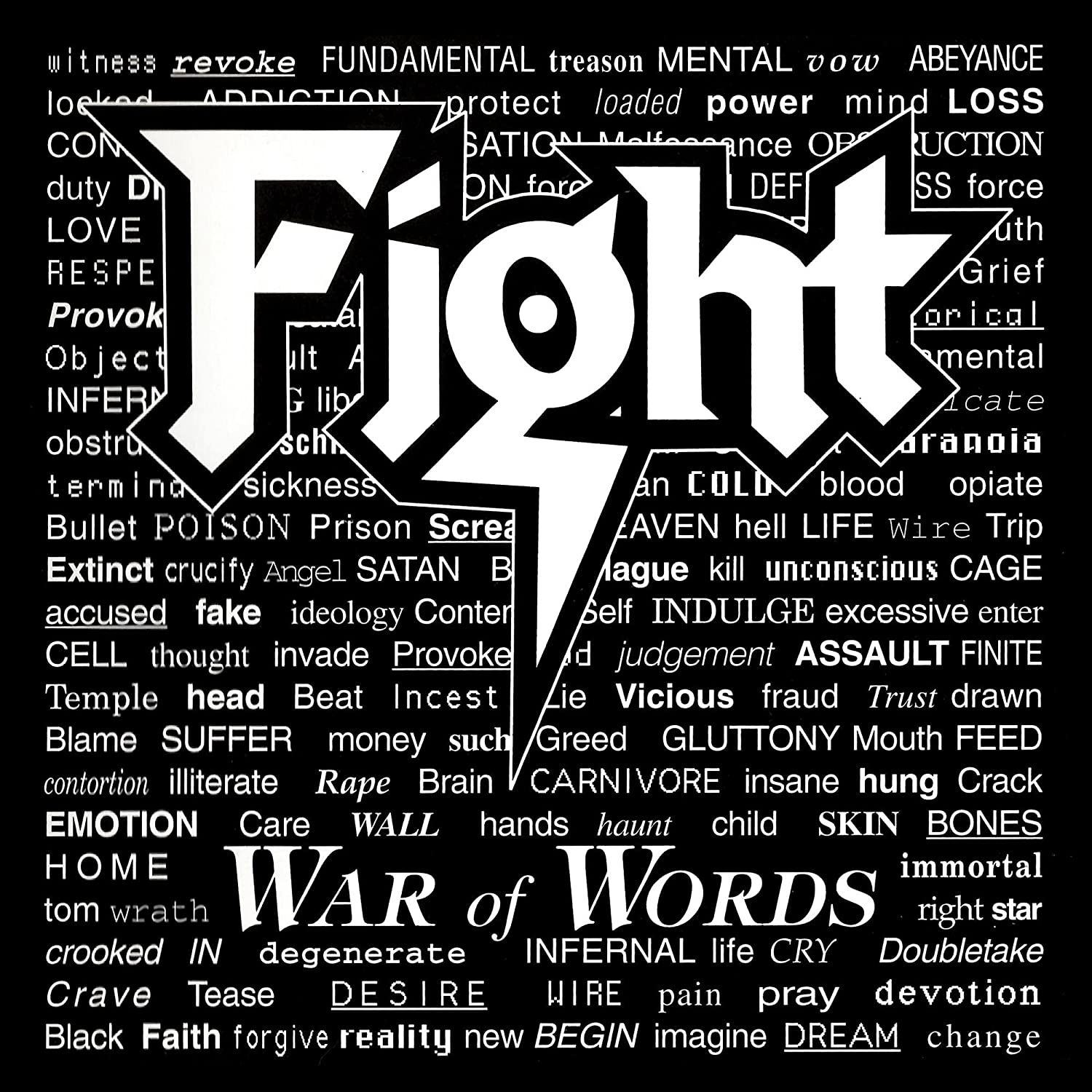 фото Fight war of words (винил) мистерия звука