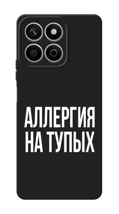 

Чехол Awog на Honor X7c "Аллергия на тупых", Прозрачный;бежевый, 6125252-1