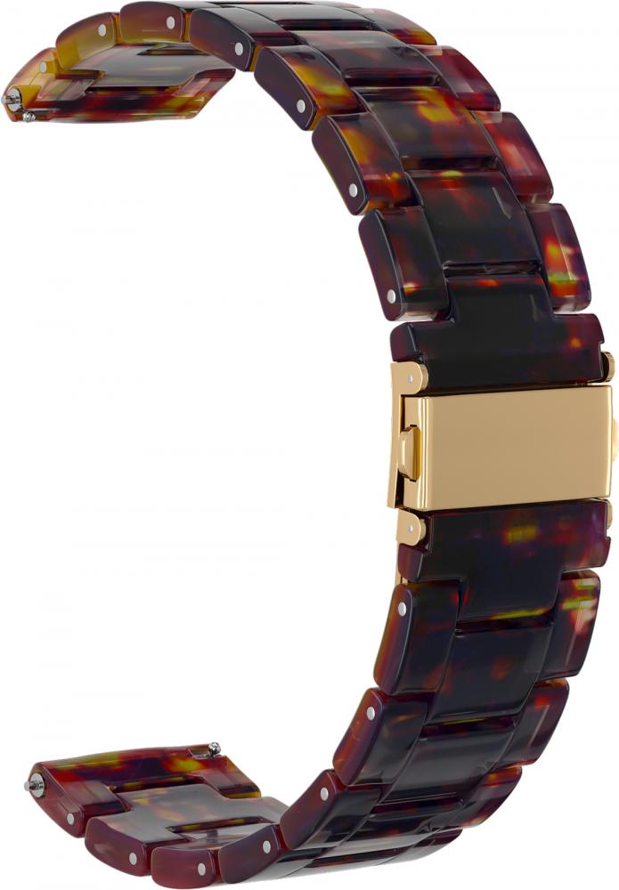 

Ремешок из смолы GSMIN Farl 22 для Asus ZenWatch 2 (WI501Q) (Черно-оранжевый)