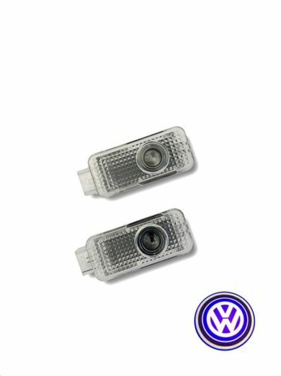 Штатная подсветка дверей SLK с логотипом PMC-V3 Volkswagen Touareg (04-10) / Passat