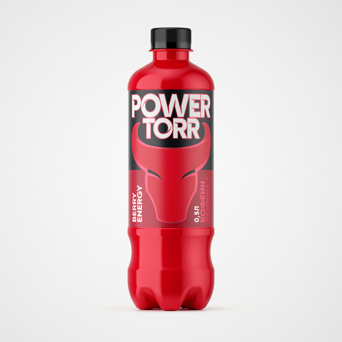 Напиток энергетический Power Torr Red безалкогольный, газированный, тонизирующий, 500 мл