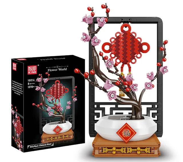 

Конструктор MOULD KING 10014 Plum Chinese Knot, 10014