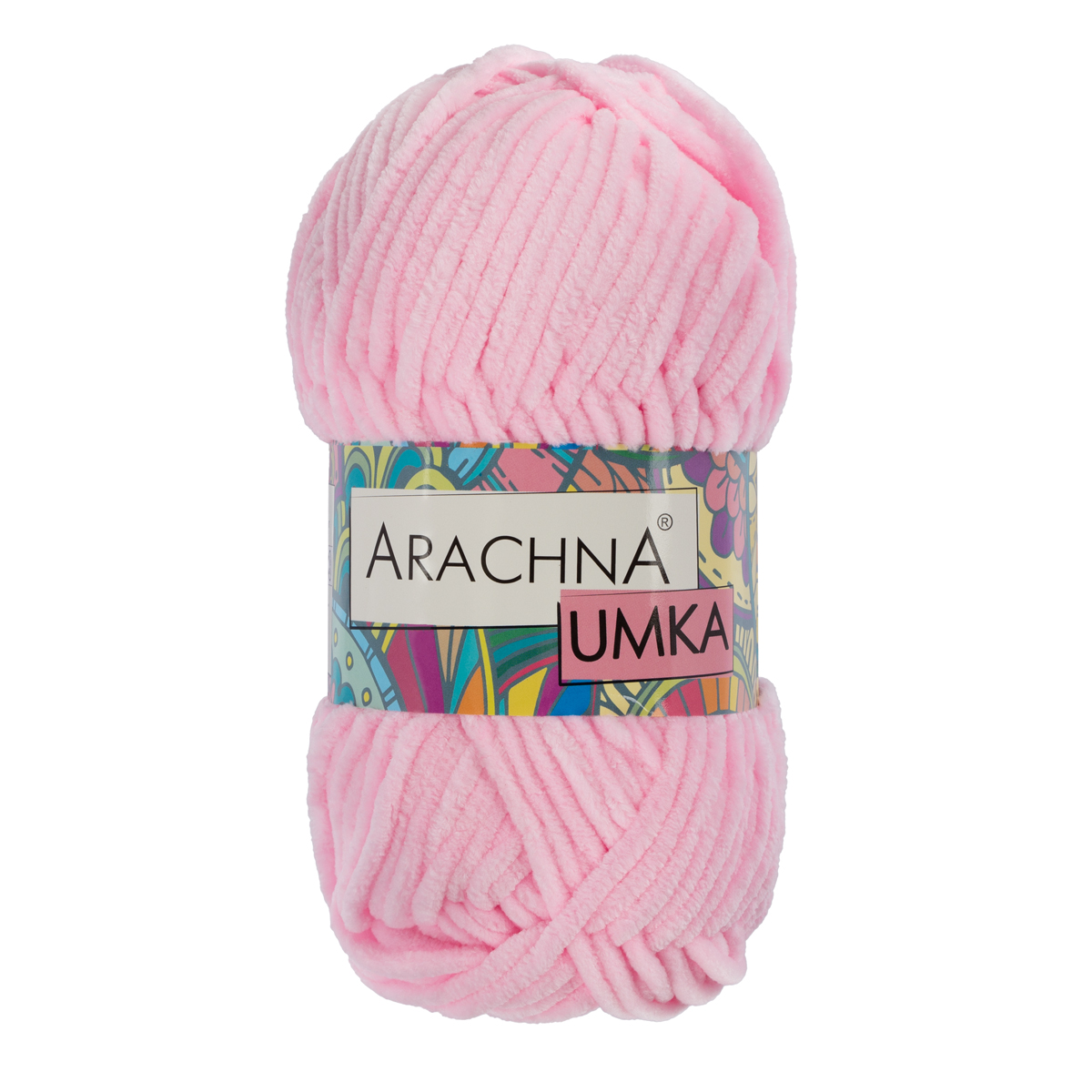 

Пряжа ARACHNA UMKA 100% полиэстер 1 шт. х 100 г 120 м №05 св.розовый, UMKA