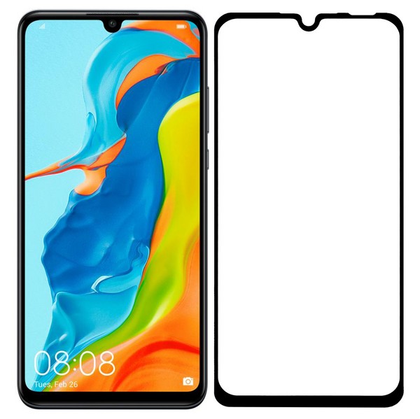 

Стекло защитное Full Glue Premium Krutoff для Huawei P30 Lite/Nova 4e черное