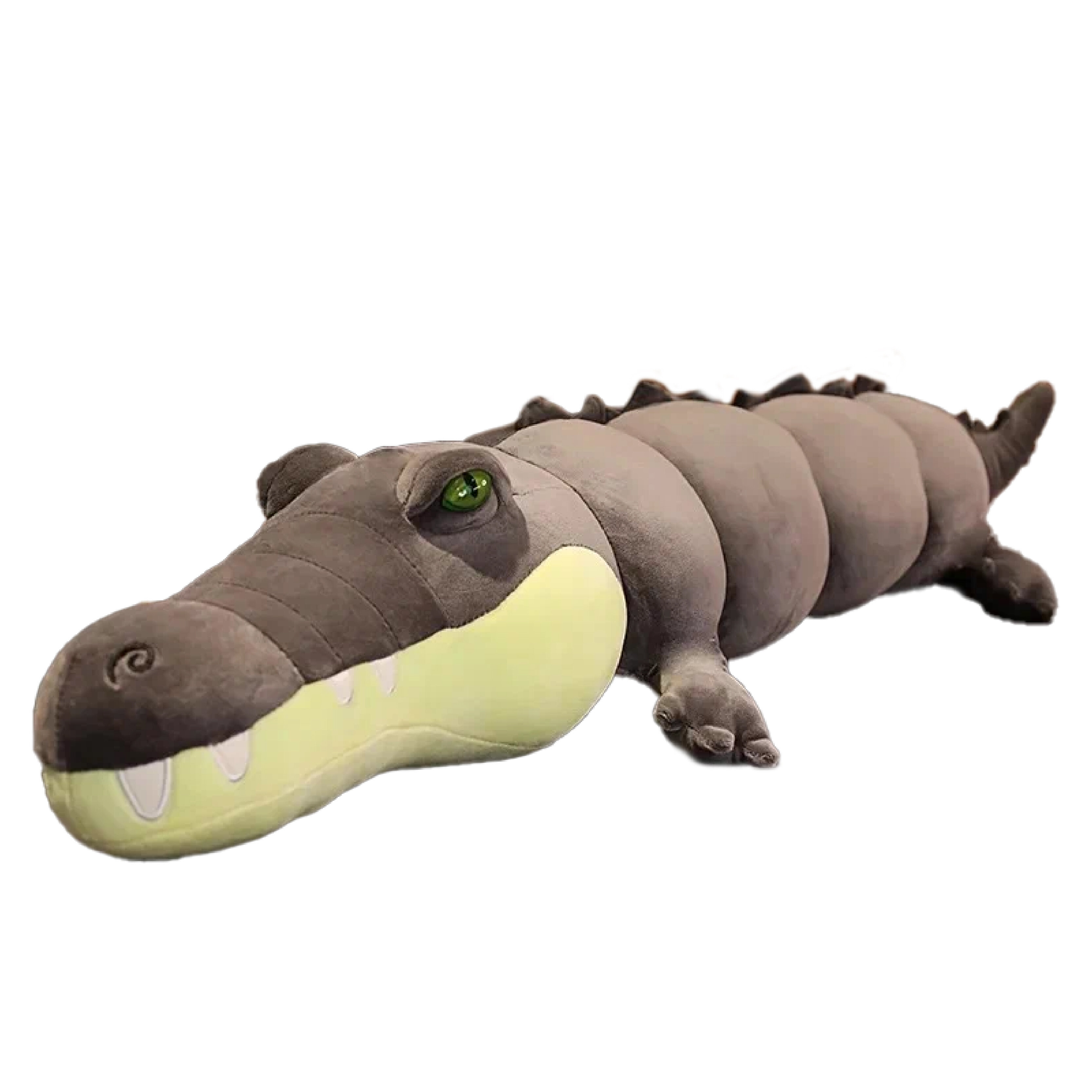 Мягкая игрушка La-LaLand Длинный Крокодил серый 100 см мягкая игрушка merimeri крокодил джереми