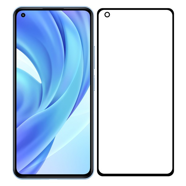 

Стекло защитное Full Glue Premium Krutoff для Xiaomi Mi 11 Lite/Mi 11 Lite 5G черное