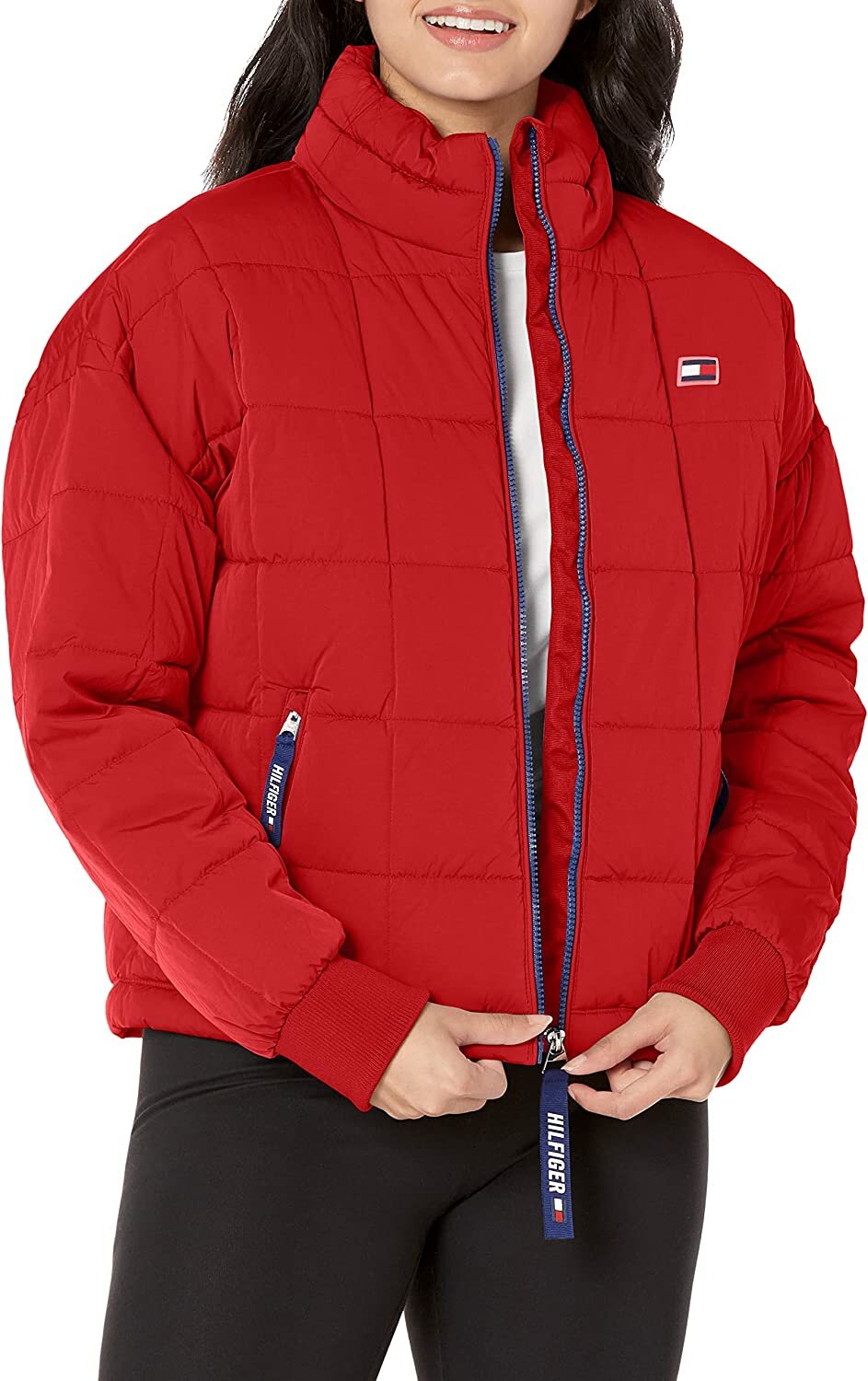 Куртка женская Tommy Hilfiger tr14891j красная XS