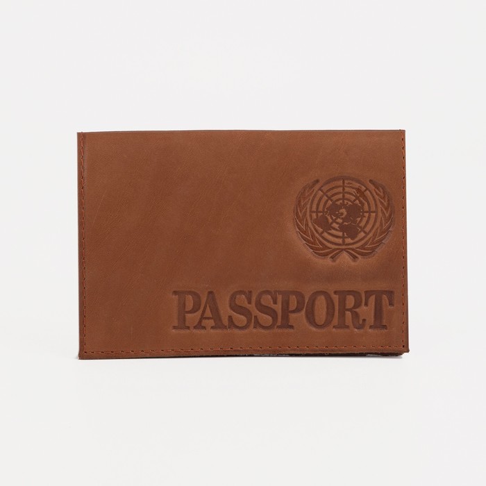 Обложка для паспорта унисекс RST Р00005457, коричневый
