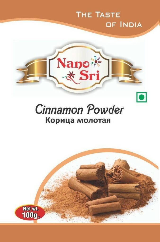 Корица Nano Sri молотая, 100 г