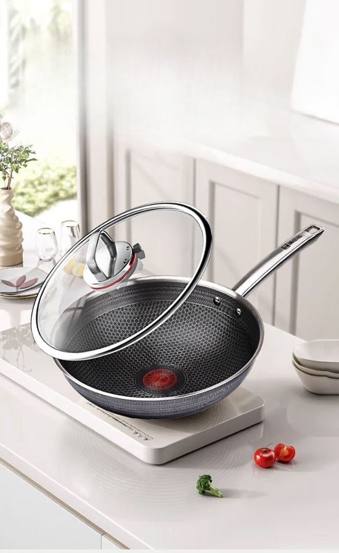 

Сковорода-вок SM100039985863, Серый