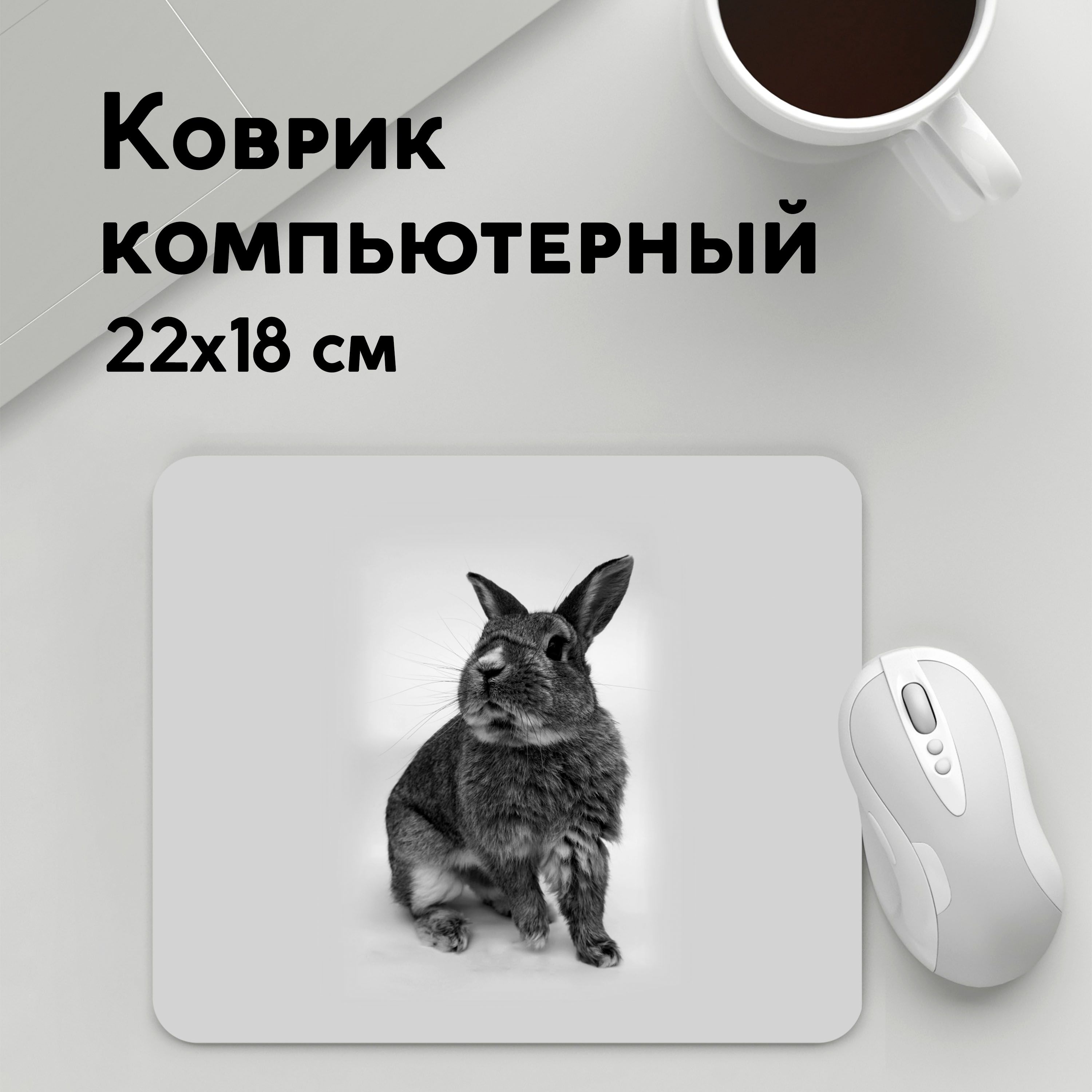 

Коврик для мышки PANiN Кролик (MousePad22x18UST1UST1476171)